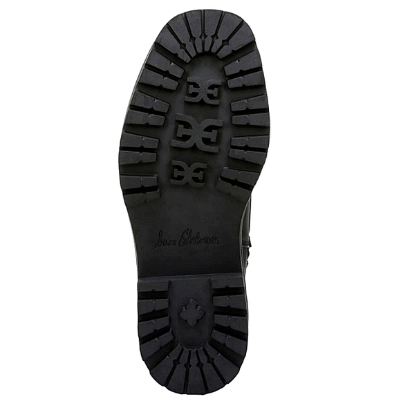 New w/Box Sam Edelman Lerue Vegan Leather Over-The-Knee Lug-Sole Boots Size 6 - Picture 12 of 13